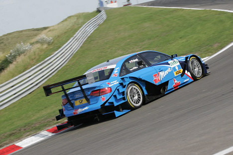 Alexandre Prémat viste alle bagenden på sin Audi på Zandvoort i dag!